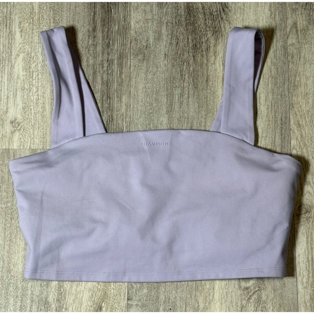 Champion Women's Lavender Purple Sports‎ Bra Top Activewear Size L